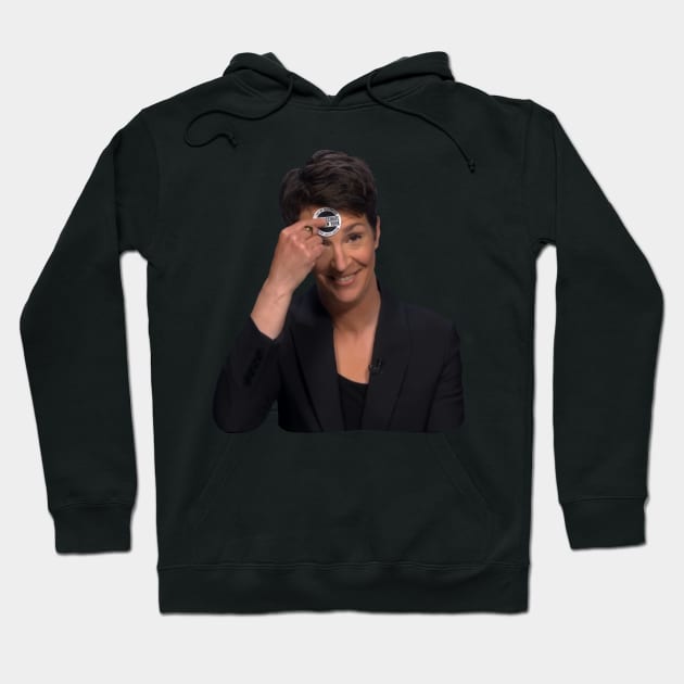 Rachel Maddow Got The Vaccine Hoodie by GrellenDraws